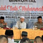Binrohtal dan Peringatan Mauilid Nabi Muhammad SAW di Polres Madiun Kota