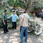 Dandim Ngawi Bersama Dinas Ketahanan Pangan dan Pertanian Kunjungi KNOC di Desa Guyung.
