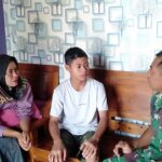 Babinsa Kwadungan Aktif Laksanakan Komsos Dengan Warga Masyarakat di Desa Binaan.