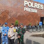 Kapolres Ngawi Pimpin Apel dan Patroli Gabungan Skala Besar Jelang Pemilu 2024