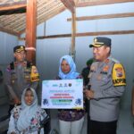 Polres Ngawi Peduli, Bantu Bedah Rumah Warga Berkebutuhan Khusus di Karangjati