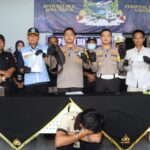 Polres Tulungagung Amankan Sopir Bus Jurusan Blitar - Lampung Positif Narkoba di Terminal Gayatri