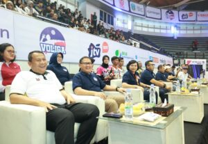 Ketua PBVSI Jatim Apresiasi Turnamen Voli Tingkat Pelajar SMA/SMK se-Jatim di DBL Arena