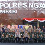 Kapolres Ngawi Sambut Hangat KKL Wilhan Pasis Dikreg Seskoad Angkatan 64 Tahun 2024