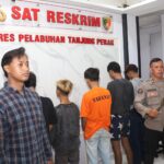 Polres Tanjungperak Kembali Amankan 6 Remaja Kelompok Gangster Team Error Surabaya