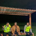 Kapolres Magetan Laksanakan Patroli, Pantau Langsung Pengamanan Kegiatan Pengesahan Warga Baru PSHT di Kabupaten Magetan