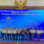 Polres Magetan Raih Penghargaan Kinerja Pelaksanaan Anggaran Terbaik Peringkat 2 dari Kemenkeu RI