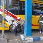 Sukseskan KTT IAF di Bali Personel Gabungan Polres Lumajang Patroli KRYD di Terminal Minak Koncar