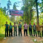 Antisipasi Bencana, Babinsa Koramil Sine Bersama Perhutani melaksanakan Sosialisasi kebakaran hutan 