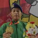 Atlet Taekwondo Polda Jawa Timur Raih Medali Emas di PON XII