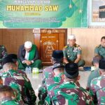 Wujudkan Personil TNI AD Yang Religius, Kodim Ngawi Peringati Maulid Nabi Muhammad SAW 