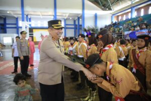 Meriah, Kapolres Madiun Buka Lomba Pocil SD se-Kabupaten Madiun