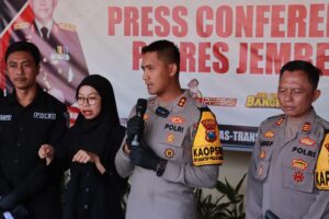 Polres Jember Amankan Tersangka Begal Payudara yang Resahkan Warga