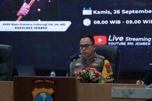 Cooling System, Polres Jember dan Kodim 0824 Gandeng Media Gelar Dialog Interaktif Sinergitas TNI-Polri Pam Pilkada 2024