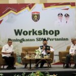 Kepala DKPP dan Kabid Penyuluh Pertanian DKPP Adakan Workshop Lokakarya Peningkatan SDM Pertanian Ngawi"Siap Pertahankan Surplus Beras" 