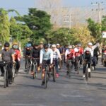 Kapolres Magetan Bersama TNI dan Forkopimda Gelar Gowes Kamtibmas Perkuat Soliditas dan Cooling System Pilkada 2024