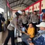 Lantas Polres Ngawi Laksanakan Ramp Check di Terminal Kertonegoro