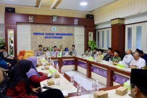 Cooling System, Kapolresta Banyuwangi Silaturahmi ke PD Muhammadiyah Pererat Sinergitas Wujudkan Pilkada 2024 Damai