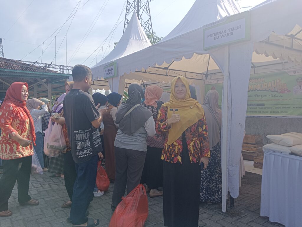 DKPP Ngawi Tekan Inflasi Dengan Stabilitas Harga Kebutuhan Pangan Komoditas Bahan Pokok Gelar Pangan Murah