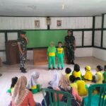 Koramil 0805/13 Kedunggalar Terima Kunjungan dari TK Darma Wanita Kecamatan Kedunggalar