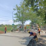 Pemerataan Infrastruktur dan Perekonomian Warga, Dinas PUPR Ngawi Rekontruksi Jl. Kendung-Pojok