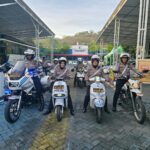 Polwan Polres Gresik Jadi Pionir Patroli Kendarai Motor Listrik Edukasi Ramah Lingkungan