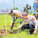 Sinergitas TNI-Polri Hijaukan Lumajang, 2000 Pohon Ditanam di Buper Glagah Arum