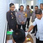 Dukung Asta Cita Presiden RI, Polres Ngawi Cek Urine Anggota