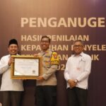 Polres Ngawi Terima Penghargaan dari Ombudsman RI 