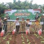 Polres Magetan Bersama Dinas DTPHP Magetan Gelar Penanaman Jagung Serentak Dukung Swasembada Pangan 2025