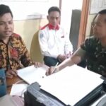 Perbarui Data, Babinsa Koramil Karanganyar Komsos Dengan Perangkat Desa