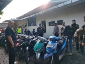 Polres Malang Tertibkan Balap Liar di Dau, 25 Motor dan Sound Horeg Diamankan