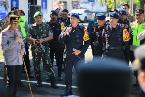 Polres Tuban Turunkan 1.404 Personel Gabungan Jamin Keamanan Pengesahan Warga Baru PSHT