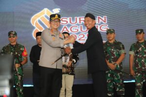 Suran Agung Magetan Kondusif, Kapolres Dapat Apresiasi dari Ketua Umum PSHW TM