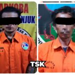 Polres Nganjuk Berhasil Ungkap Kasus Narkoba Dua Tersangka Pengedar Sabu Diamankan