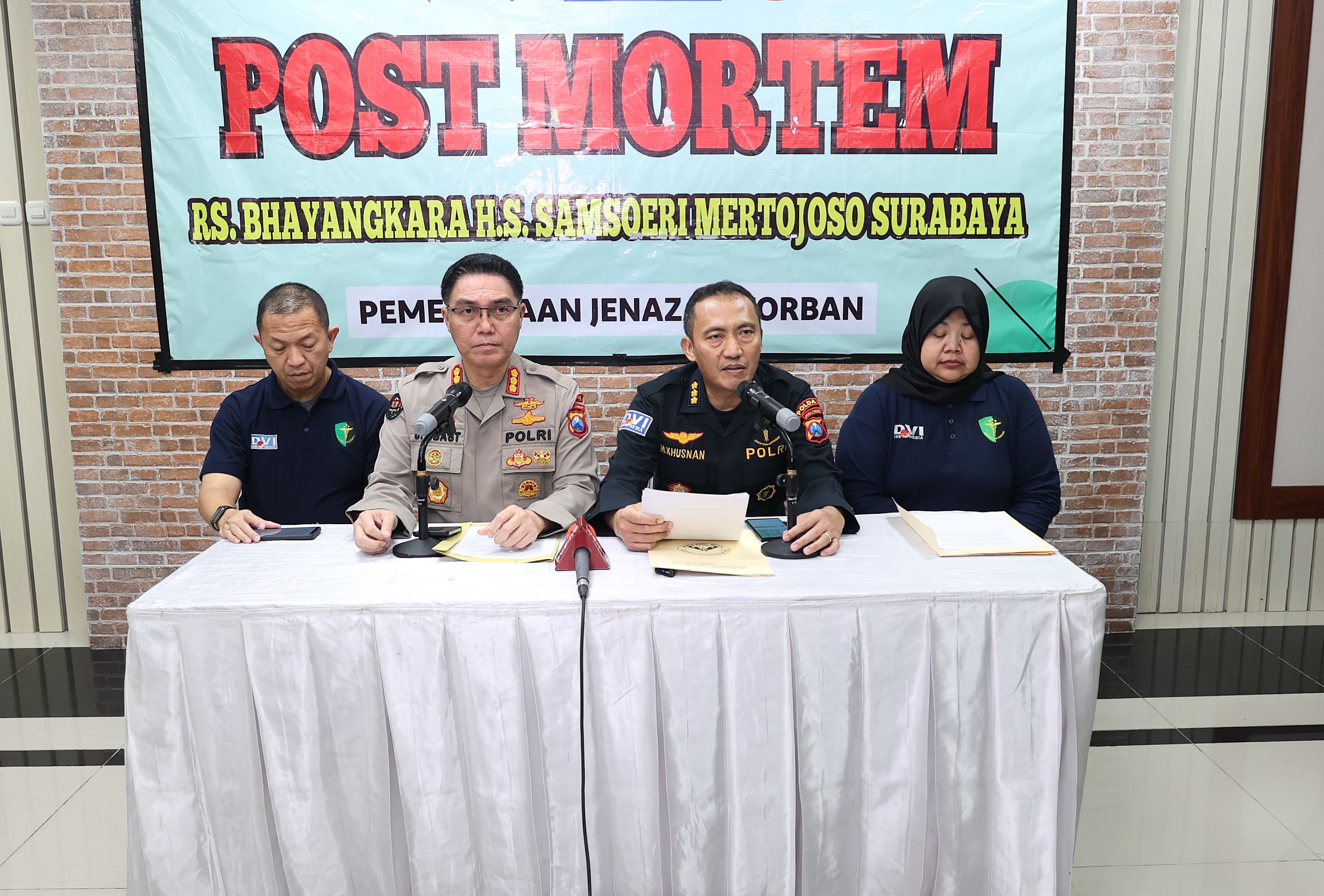 DVI Polda Jatim Berhasil Identifikasi 34 Identitas Jenazah Korban Ambruknya Ponpes