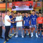 Jaga Kamtibmas Kondusif, Polres Ngawi Gelar Kompetisi Bola Voli Piala Kapolres Tingkat Pelajar
