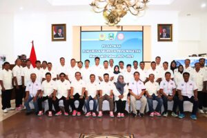 Semangat Baru Bola Voli Magetan, Kapolres AKBP Raden Erik Bangun Prakasa Resmi Pimpin PBVSI