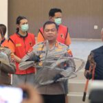 Polrestabes Surabaya Amankan Komplotan Pelaku Pencurian Kabel Telkom dan PJU