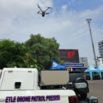 Penguatan Gakkum Lalin Berbasis Teknologi, Korlantas Polri Terbangkan ETLE Drone Patrol Presisi di Semarang