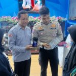 Korlantas Polri Tampilkan ETLE Mobile Handeld di Pameran Kampung Hukum 2026