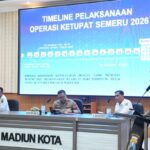 Rakord Lintas Sektoral Ops Ketupat Semeru 2026, Polres Madiun Kota Siapkan Pengamanan Mudik Lebaran