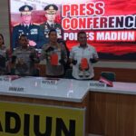 Polres Madiun Ungkap Dua Pelaku Curanmor, Belasan TKP di Persawahan dan Teras Rumah Terbongkar