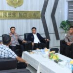 Perkuat Sinergitas, Kapolres Ngawi Terima Silaturahmi Kepala Kantor Pertanahan Kabupaten setempat